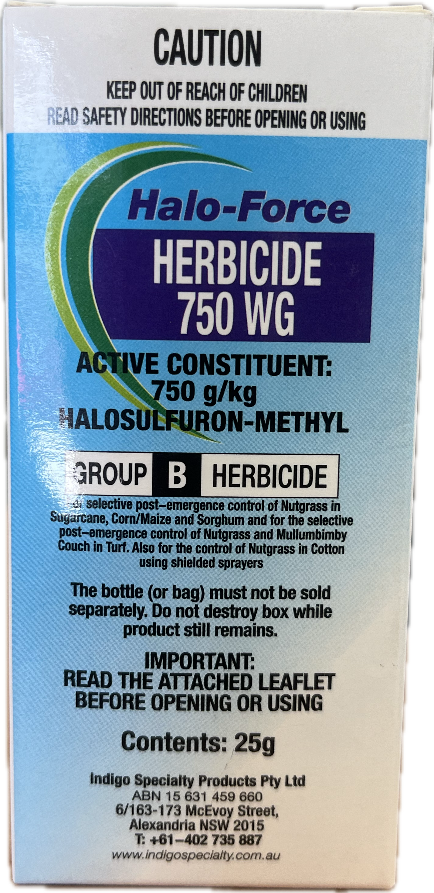 halo herbicide label Indigo Halo-Force 750WG Herbicide 25g: Selective Weed Control for Nutg – Green Lawn Supplies