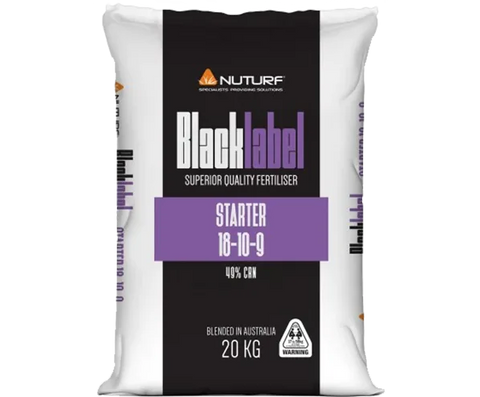 Nuturf Black Label Starter 18-10-9 Granular Fertiliser