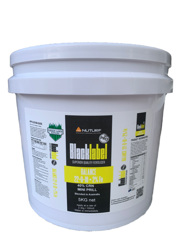Nuturf Black Label Pro Balance 22-0-18 Granular Fertiliser
