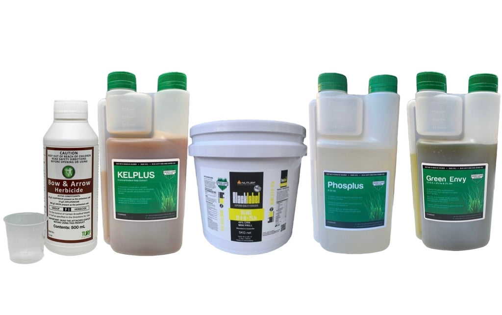Autumn Professional Weed & Feed Bundle (Buffalo Safe) I Green Lawn Supplies