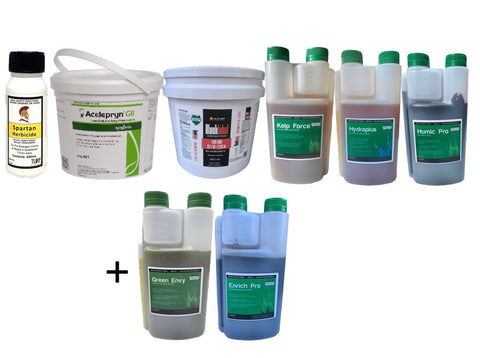 Spring Bundle - Fertiliser, Weed Prevention and Grub Protection - Gold