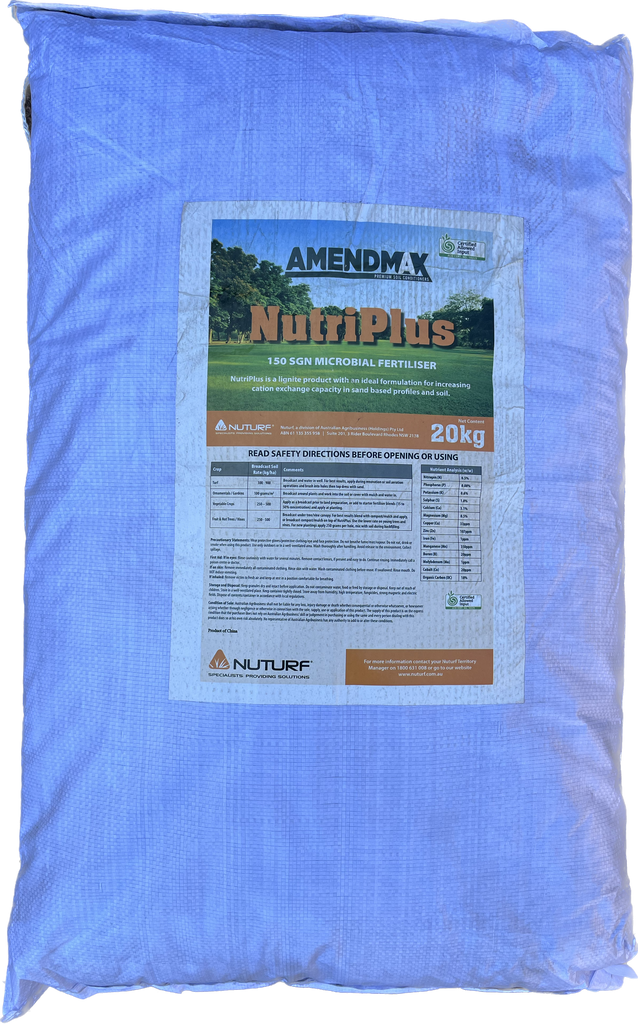 Amendmax NutriPlus Microbial Fertiliser (Granular Humic Acid) 150sgn