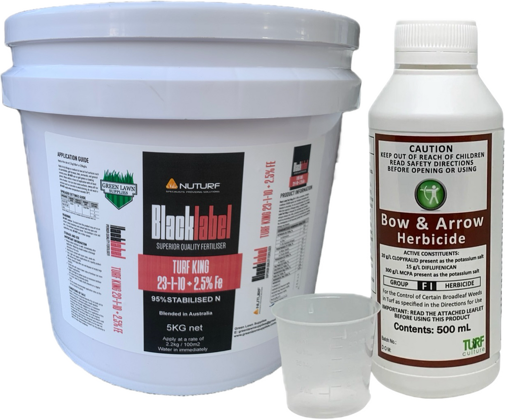 Spring Professional Weed & Feed Bundle (Buffalo Safe) I Green Lawn Supplies