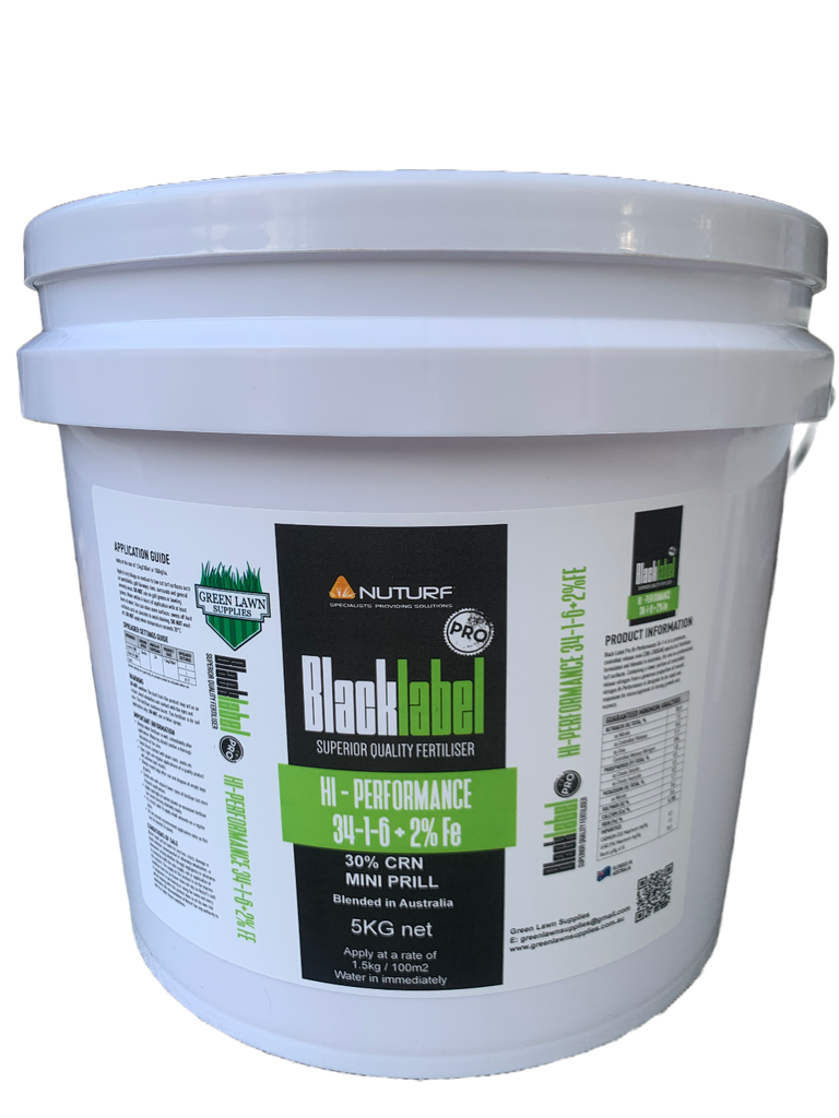 Nuturf Black Label Pro Hi-Performance 34-1-6 Granular Fertiliser