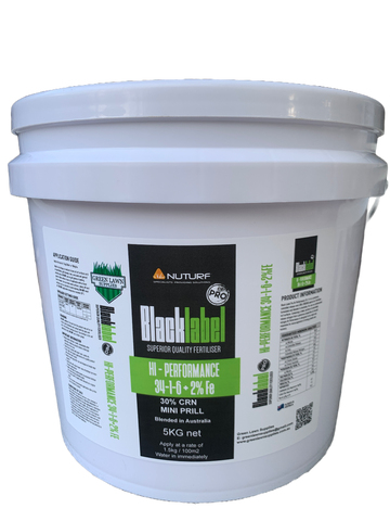 Nuturf Black Label Pro Hi-Performance 34-1-6 Granular Fertiliser