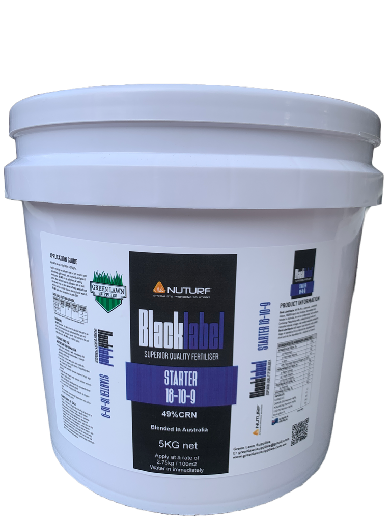 Nuturf Black Label Starter 18-10-9 Granular Fertiliser